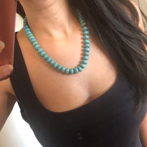 Turquoise statement necklace